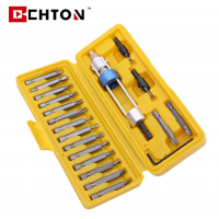 Hot Sale 20 Pcs Multifunction Drill Bits Screwdriver Bits Double Use Half Time Drill Set in Plastic Box